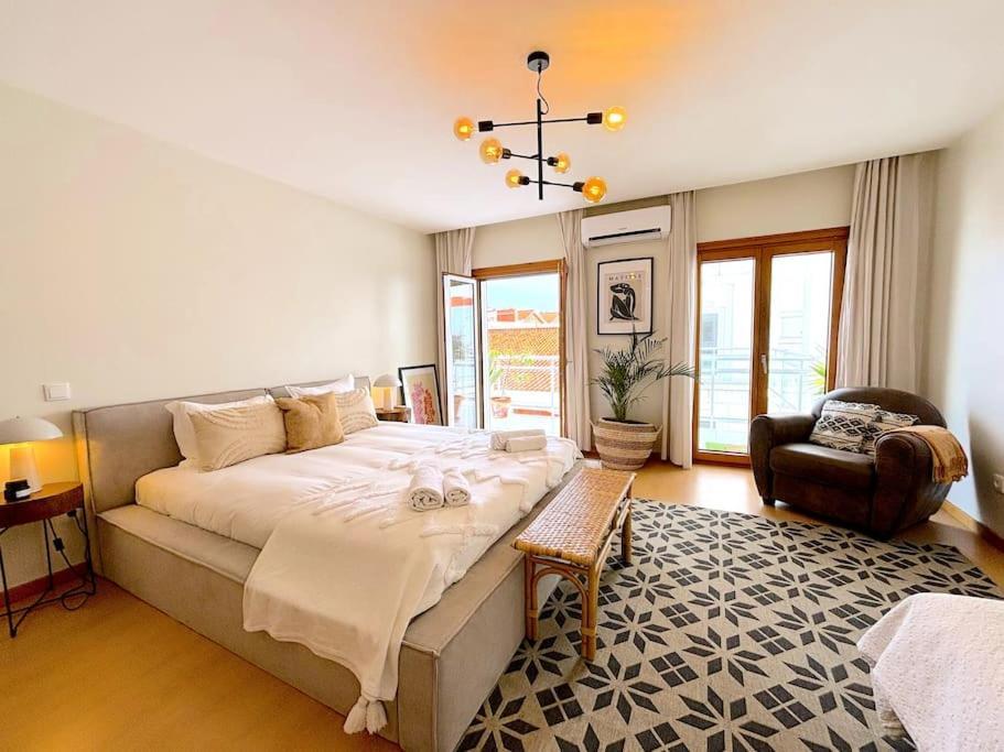 Nazare Boutique W Sea View And Private Rooftop Terace Eksteriør billede